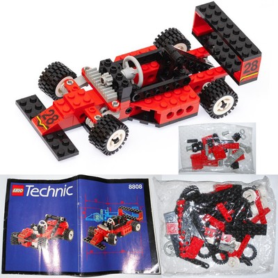 LEGO 8808 Formula One Racer (NEW SEALED BAGS + manual) Technic Model F1 Race Car