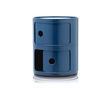 Kartell Contenitore Componibile New Colors 2 elementi Blu