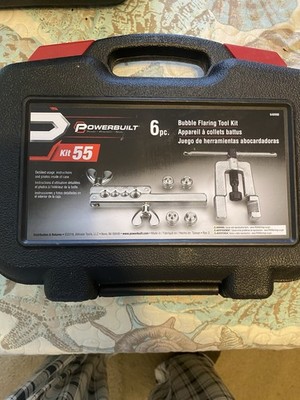 Powerbuilt 648990 Bubble Flaring Tool Set, 6-piece