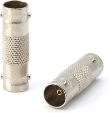 25 Pack Bnc Female To Female Couplers Barrel Connector For Cctv Hd-sdi