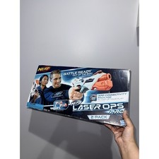 AlphaPoint Nerf Laser Ops Pro Battle Ready 2-Pack Includes 2 Blasters 2 Armbands