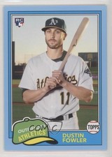 2018 Topps Archives 1981 Design Blue 15/25 Dustin Fowler #269 ib6
