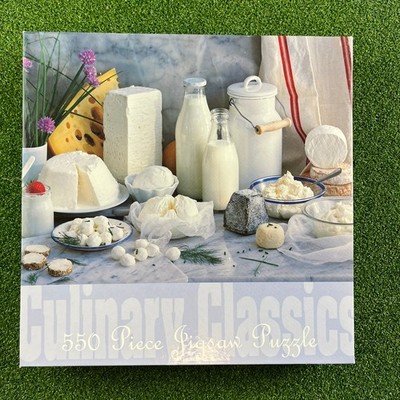 Ceaco Culinary Classics 550 Piece Jigsaw Puzzle Various Dairy