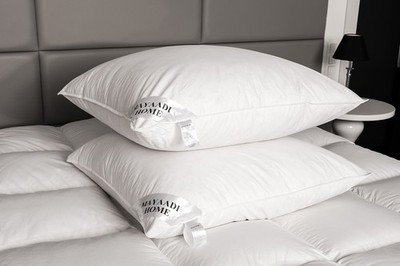 HS8 Kopfkissen Daunen 100% Natur Federn Daunenkissen Kissen 80x80 cm1400 g NEU