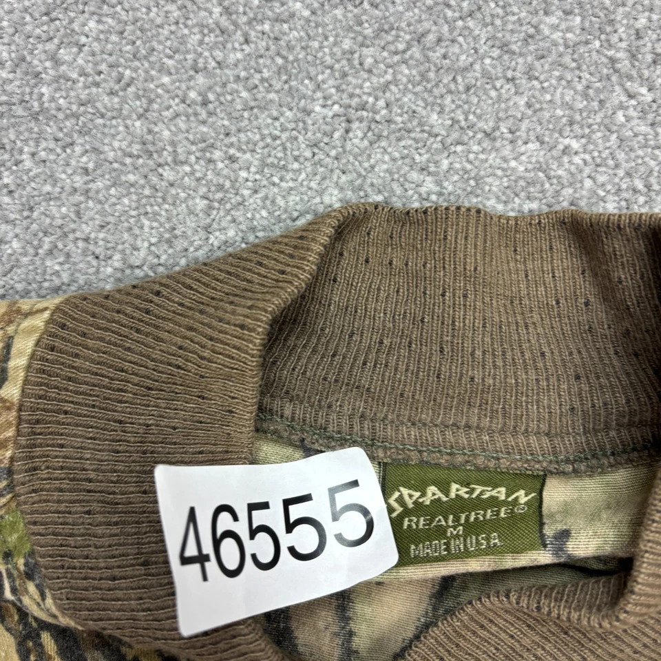 RealTree Jacket Adult Medium Brown Work Wear Canvas Camo USA Made Hunting Men - Image 4 of 4