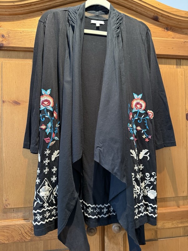 Caite Embroidered Jacket Looks Like Johnny Was Orig 225