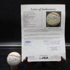 Stan Musial/Willie Mays Signed Rawlings Baseball Autograph JSA LOA ZJ21837
