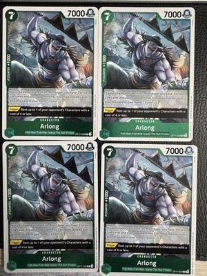 Arlong R OP11-023 X4 Playset A Fist of Divine Speed One Piece Card CCG TCG
