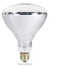 Phillips 125-Watt 120-Volt BR40 Heat Lamp Light Bulb 2-PACK
