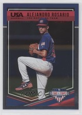 2018 USA Baseball Stars & Stripes Longevity Ruby /249 Alejandro Rosario #50 0st9