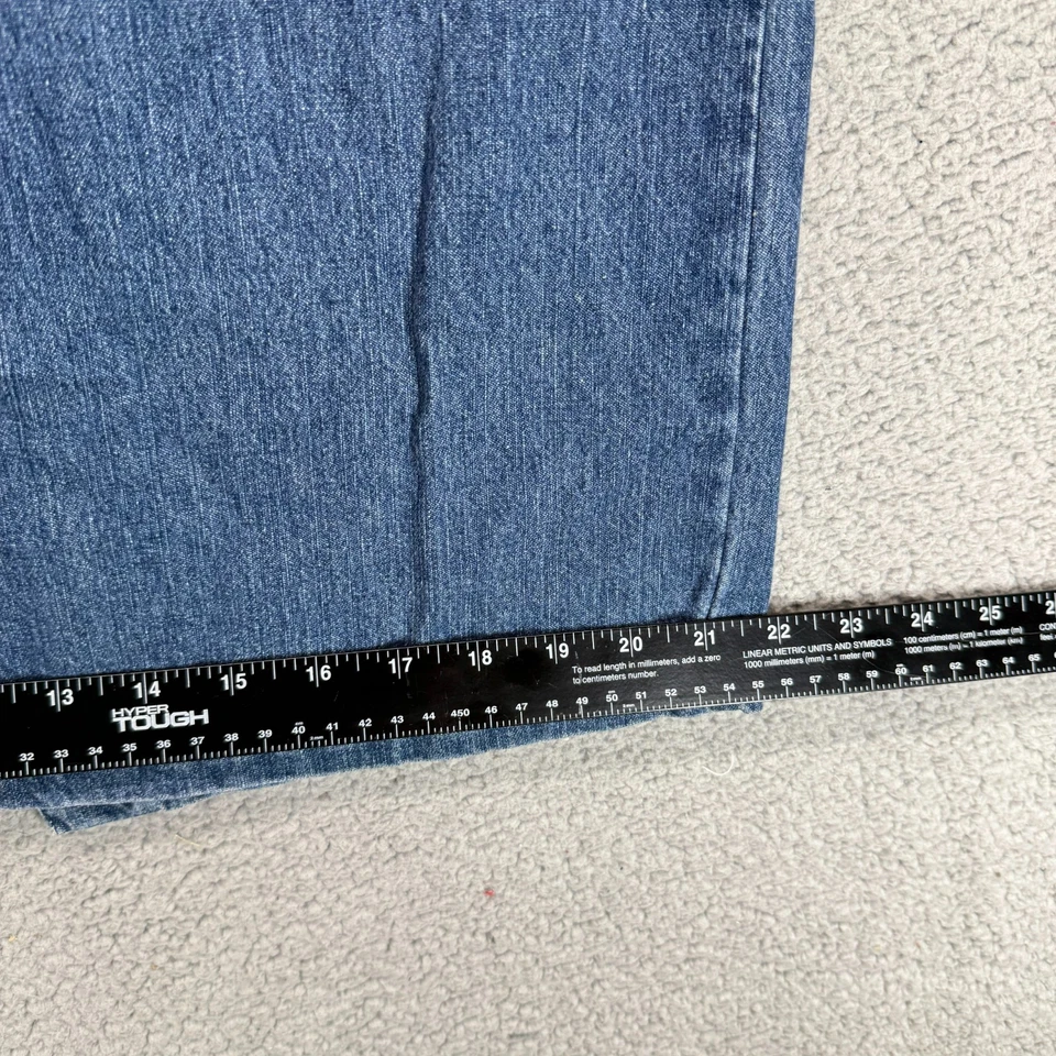 Falda vaquera Kim Rogers para mujer talla 6 algodón maxi lavado medio denim abertura trasera informal Foto 4 de 4