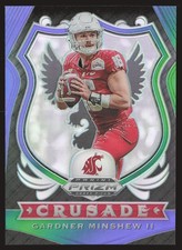 2020 Panini Prizm Draft Picks #55 Gardner Minshew II Purple And Green /199 SN
