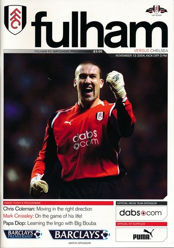 FULHAM v Chelsea 2004/2005 - Blues Championship Season!