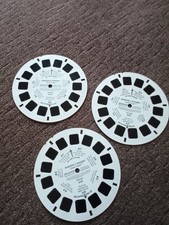 Dungeons  Dragons cartoon CASTLE VENGER viewmaster set of 3 complete