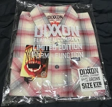 New DIXXON The Bronx Flannel Mens XL BNIB
