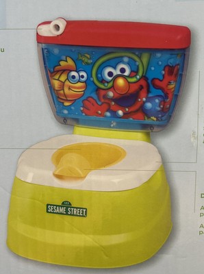 NEW KOLCRAFT ELMO ADVENTURE POTTY CHAIR TRAINING SESAME STREET