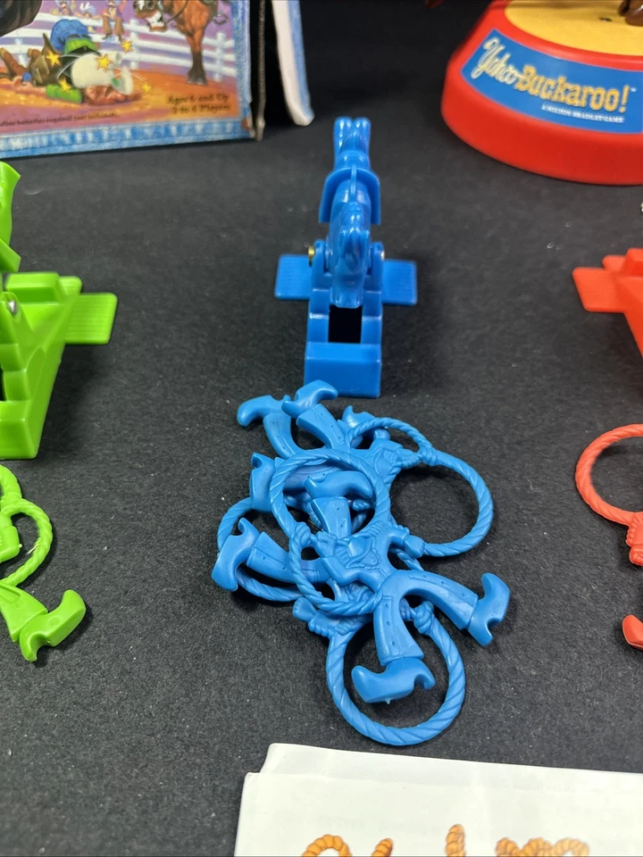 VINTAGE! 1991 Yahoo Buckaroo Game Wild Bucking Bull - MB - 🌟 COMPLETE - Image 3 of 4