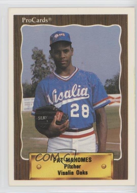 1990 CMC AAA/ProCards A & AA Packs ProCards Pat Mahomes #861 f3e