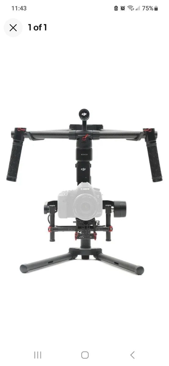 DJI RONIN-M スタビライザー DJI Ronin-M Camera Stabilizers for sale - eBay