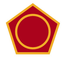 12" 50TH INFANTRY DIVISION MILITARY STICKER DECAL USA MADE