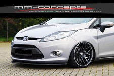 CUP Spoilerlippe für Ford Fiesta JA8 MK7 08-12 Frontspoiler Spoilerschwert Lippe