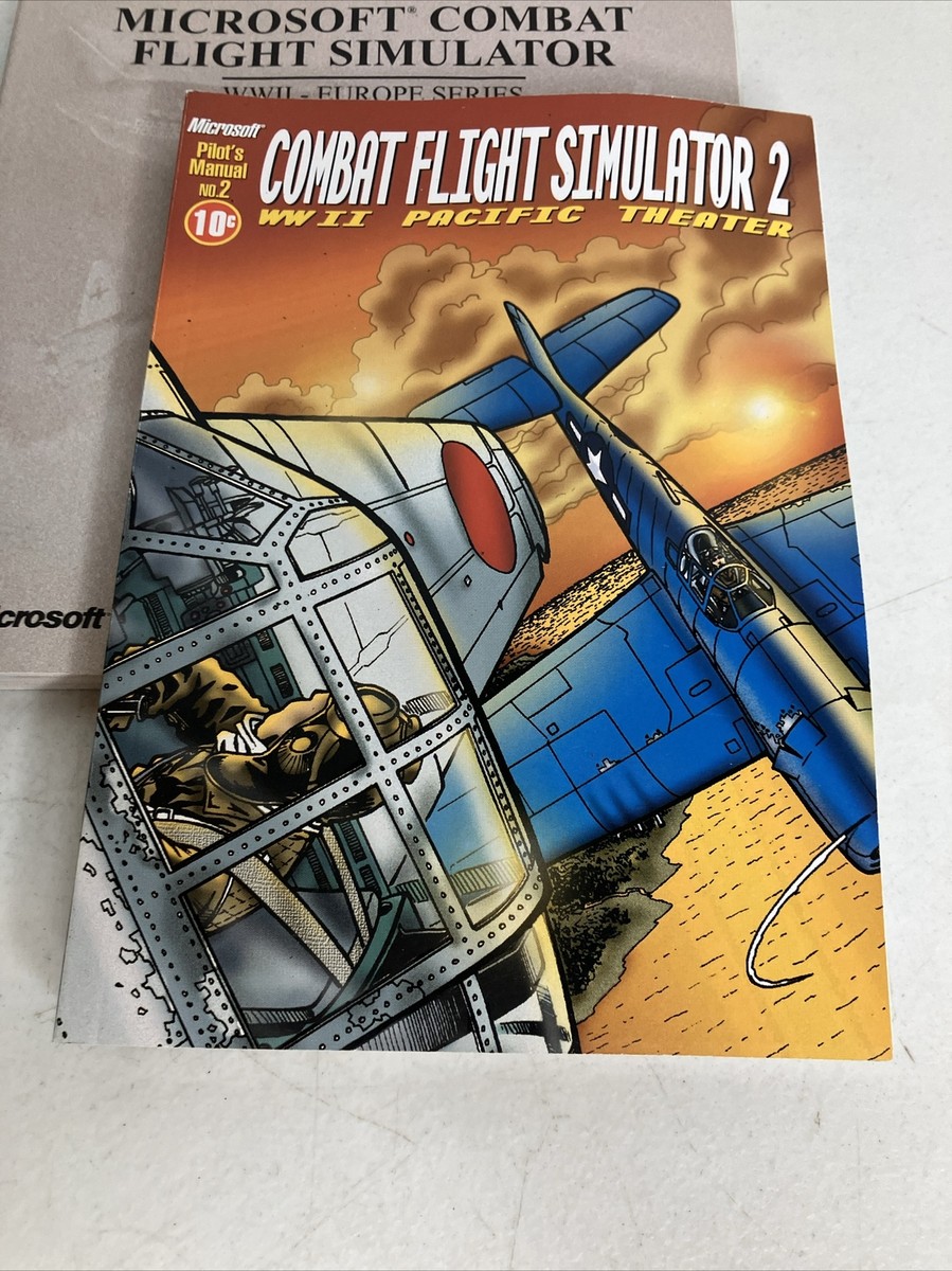 Microsoft Combat Flight Simulator 1 & 2 WWII Europe Pacific
