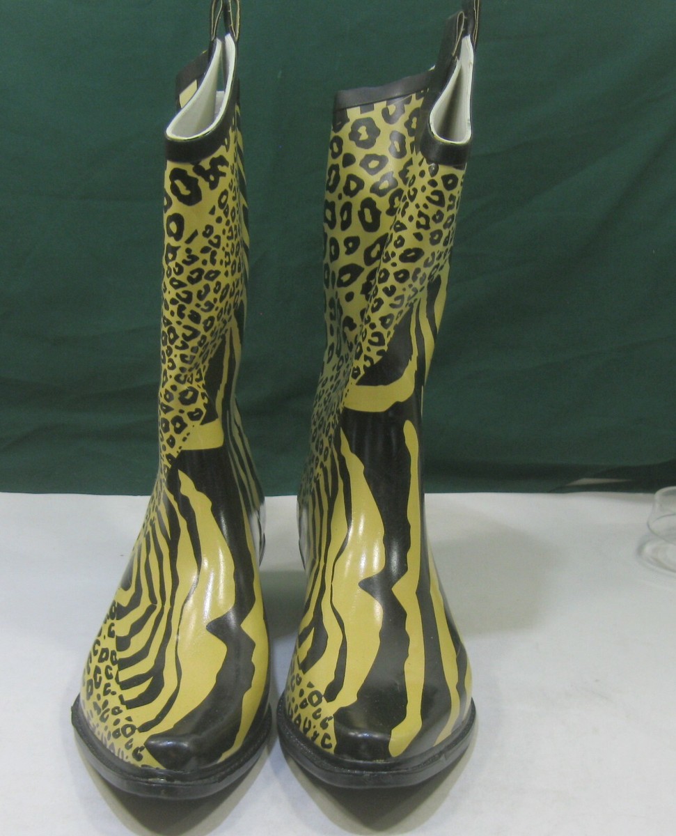 靴 MARDI MERCREDI Wild Long Rain Boots MARDI MERCREDI