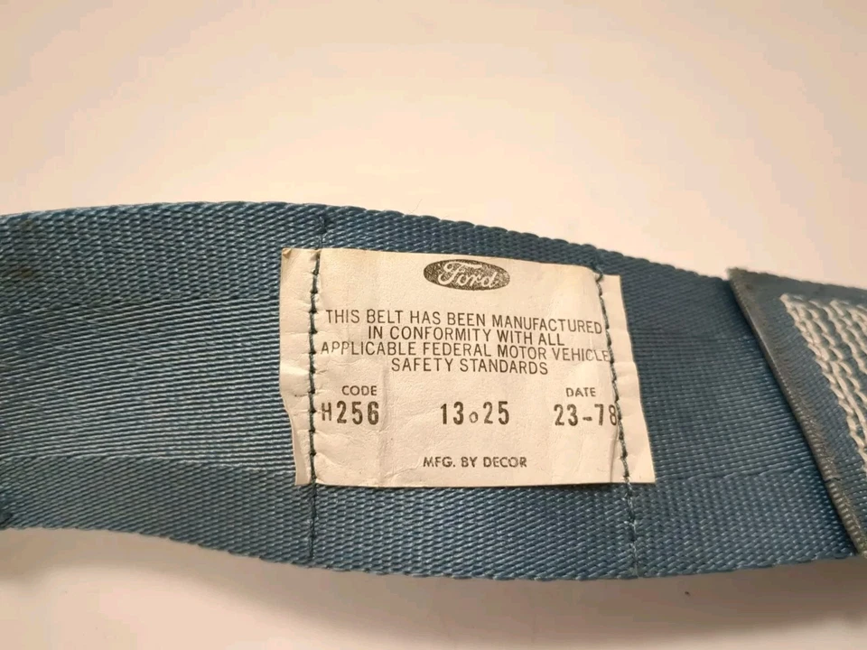 Lincoln Continental 1977 1978 1979 hebilla de cinturón de seguridad OEM Ford vendido por separado Foto 4 de 4