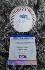 Byron Buxton Signed 2022 MLB All Star Baseball Twins All Star with Homerun PSA