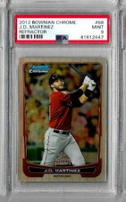 2012 Bowman Chrome J.D. Martinez Refractor PSA 9