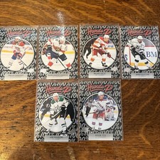 2022 Upper Deck Hockey Hundo P Insert 6 Card Lot Fox Kopitar Barkov 