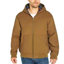 Woolrich Men's Canvas Hooded Jacket | E34