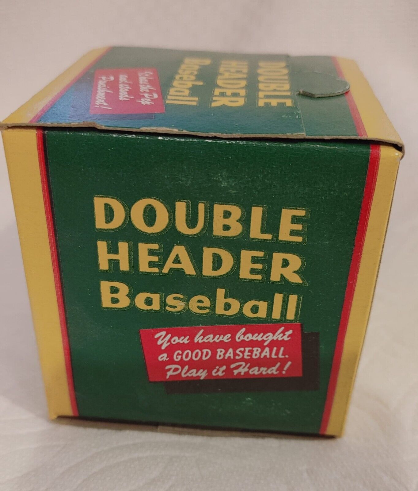 Vintage 1950's Debeer & Son Official Babe Ruth League Baseball in Sealed Box
