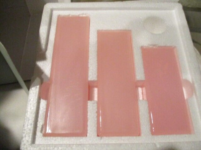 AVON Rites of Spring 3 Rose Pillar Candles w/Base  3 Different Size Candles 2000