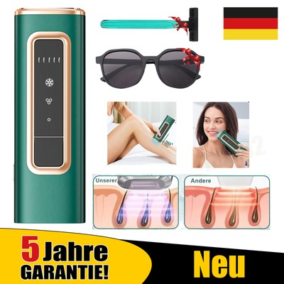 IPL.Laser Haarentfernungsgerät Haarentferner 999999 Impulse Schmerzlos DHL