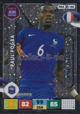 FRA06 - Paul Pogba - Game Changer - Panini Adrenalyn Road to World Cup 2018