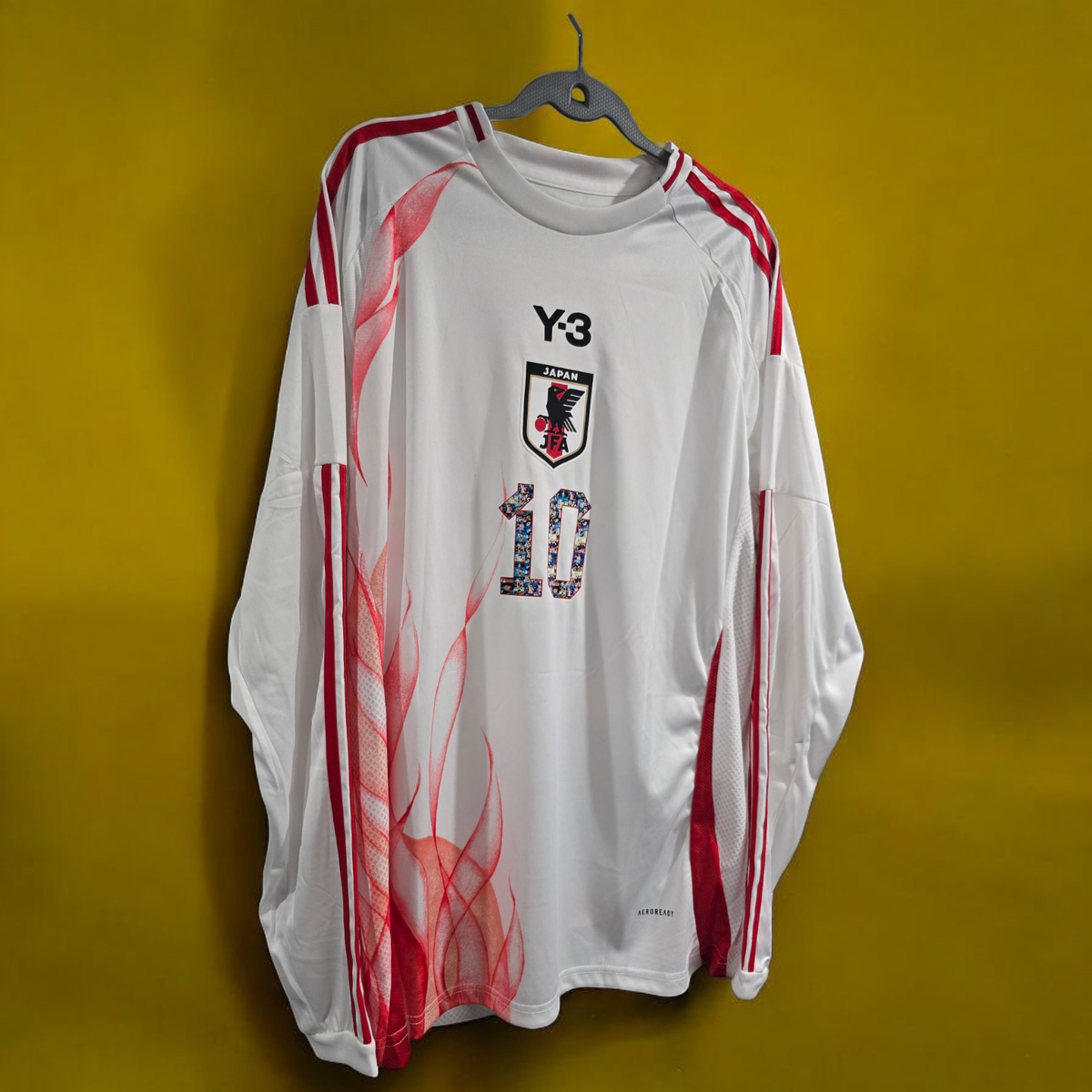 2026サッカー日本代表TSUBASA10番ユニフォーム新品USAサイズ2XL JAPAN AWAY 2025 - White - CAPTAIN TSUBASA 10 - 2XL (USA-XL) Reg