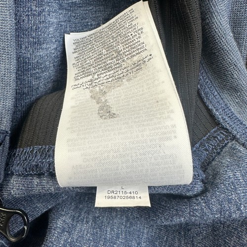 Jordan Hoodie Herren groß blau schmale Passform Zion Williamson Jumpman Scheinausschnitt - Bild 11 von 13