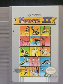 Lot Of 2 NES Nintendo Track & Field 1 And 2 Cartridge Only Authentic Tested