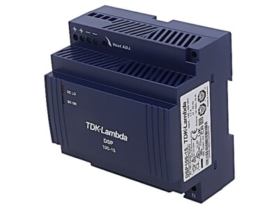 DSP100-15 Netzteil: Impuls für DIN-Schiene 75W 15VDC 5A 90-264VAC 85% TDK-LAMBDA