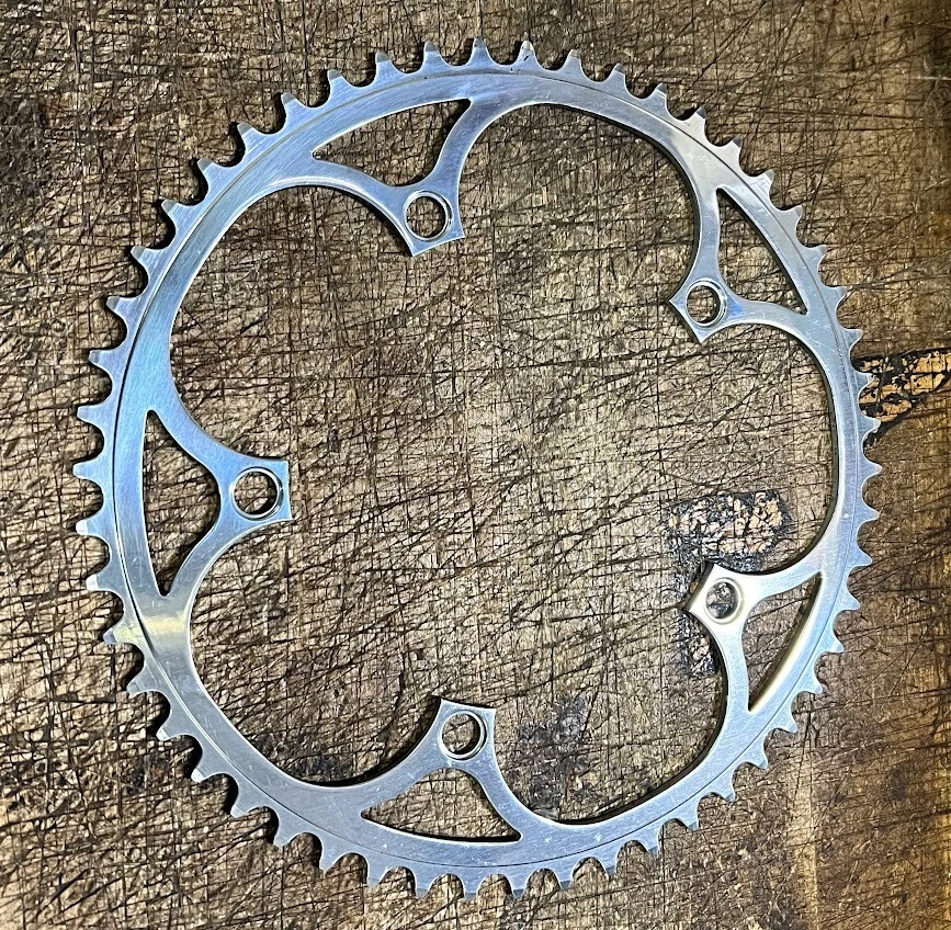 Plato TA Specialites 52t NOS NUEVO EN PAQUETE Nuevo Años 90 Aleación 130mm bcd Tándem Carretera - NUEVO Foto 3 de 4