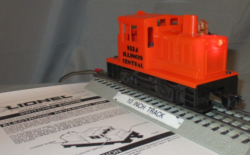 Lionel 18924 Illinois Central IC #8924 Pwr'd Industrial Diesel O/027 ga. 1994-95