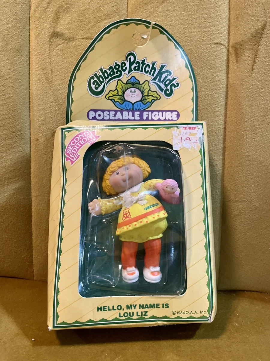 1984 Cabbage Patch Kids Poseable Figure 2nd Edition SEALED Girl eBay