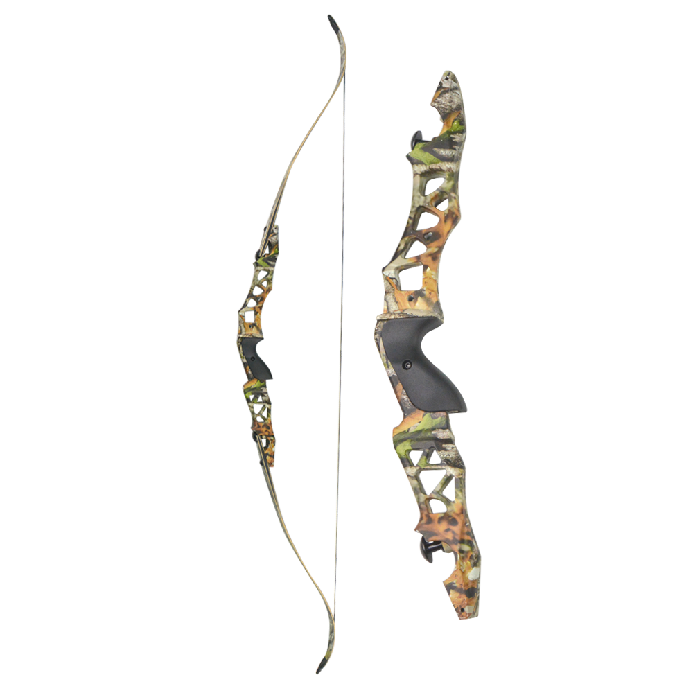 Arc recourbé ILF de 152,4 cm, 30 à 60 lb en bois, arc Arc recourbé ILF de 152,4 cm, 30 à 60 lb en bois, arc