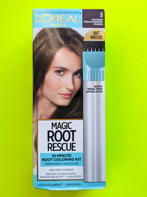 L'Oreal Paris Magic Root Rescue Hair Dye (5 - Matches Medium Brown Shades)