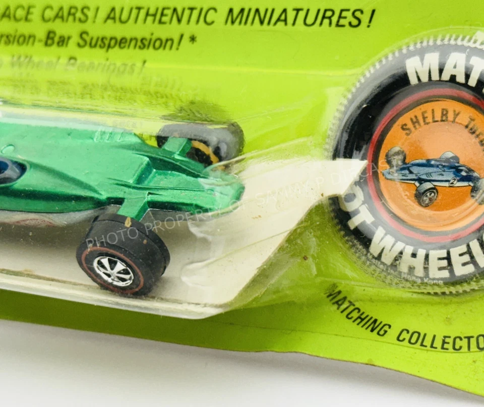 Hot Wheels Redline SHELBY TURBINE Verde HK Negro Interior ¡NUEVO EN BLÍSTER!!! Foto 4 de 4