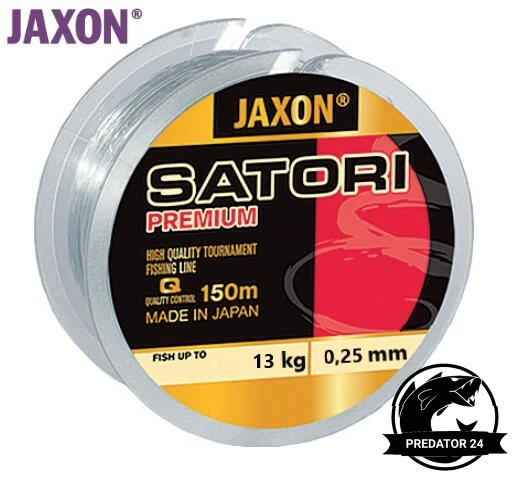 150m ANGELSCHNUR JAXON SATORI PREMIUM, ALLROUND MONOFILE SCHNUR, TRANSPARENT NEU