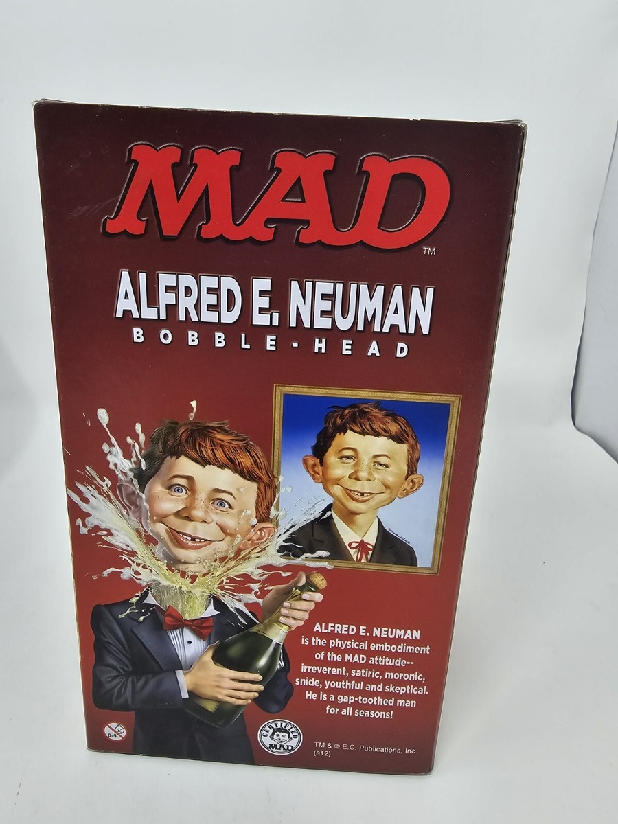 ファンコ　MAD アルフレッド・E・ニューマン ワッキーワブラー　ボブルヘッド 2012 FUNKO POP WACKY WOBBLER E.C.MAD MAGAZINE ALFRED E