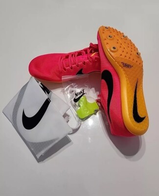 Nike Zoom Mamba 6 Hyper Pink Racing Track Spikes Men\'s Size 10 DR2733 600 s-l400.jpg main image 3