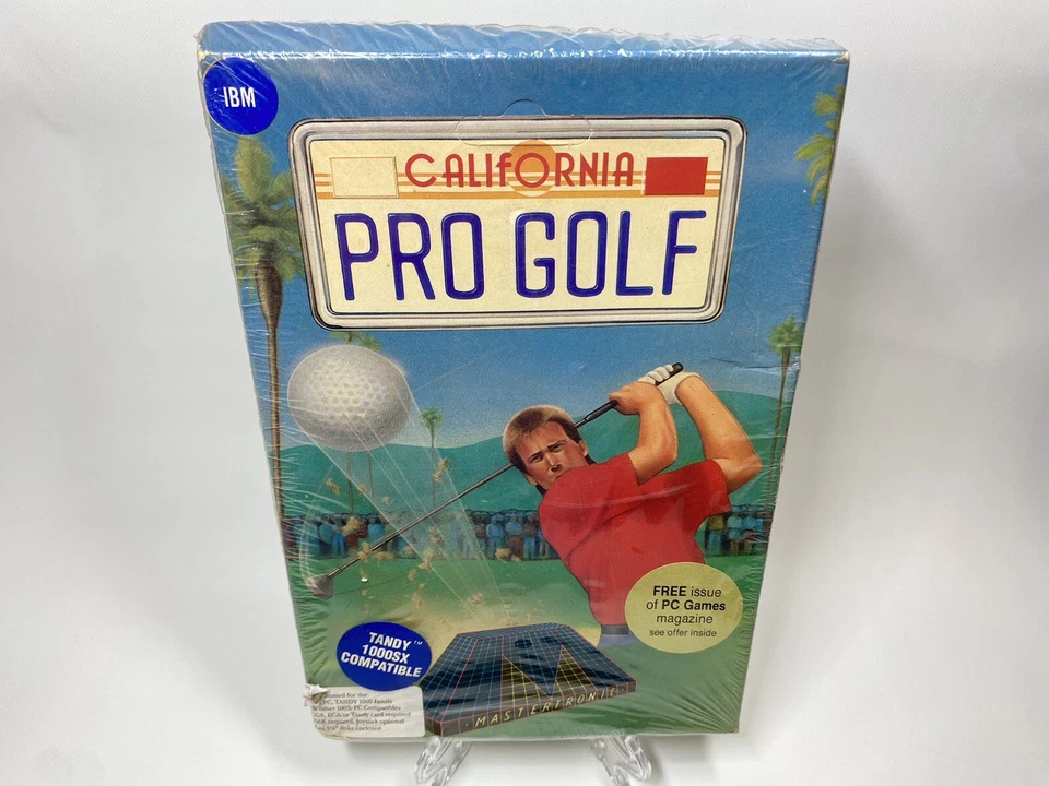 California Pro Golf PC Vintage 1980s Computer Game Mastertronic Factory Sealed - Image 3 of 4